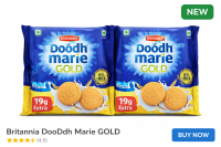 BRITANNIA DOOdh marie gold family pack biscuit,