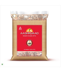 AASHIRWAD Shudh chakki Atta ,Genhu ka Atta (10kg,)