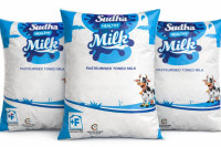 SUDHA MILK Half cream pasteurised standard milk (1 L)